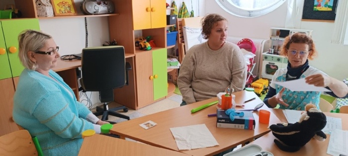 při čištění