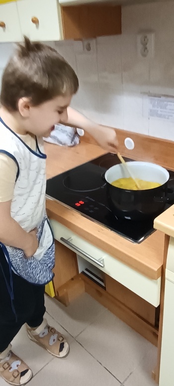 mícháme polévku