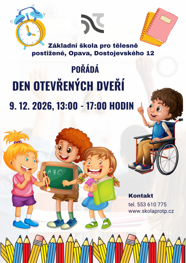 leták ke dni otevřených dveří